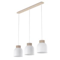 lampara colgante oka blanco 3 luces