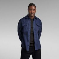 g-star raw camisa manga larga d20165 7647 marine-b597 blue para hombre