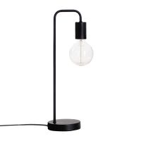 factory cuadros lampara de metal moscu negra h45cm - diseno moderno
