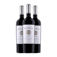 clunia vino tinto vino crianza 75 cl 145 vol pack de 3 unidades