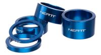 kit neatt de espaciadores de aluminio  x5  azul