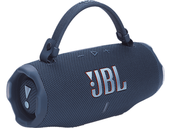 Altavoz bluetooth - JBL Charge 6, 45 W, Bluetooth, Hasta 24 horas + 4 con Playtime Boost, Resistente a golpes, agua y polvo, Azul