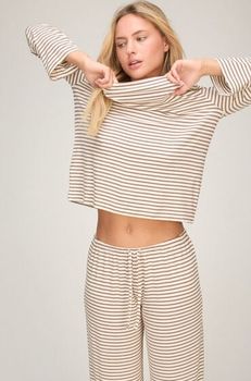 Hunkemöller Pyjama Top Loose Jersey Blanco
