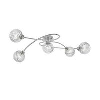 plafon de techo 5 luces diseno moderno y funcional