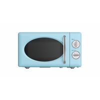 microondas estilo retro de 20 litros con potencia de 700w