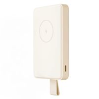 power bank xiaomi magnetic 6000mah 15w blanco