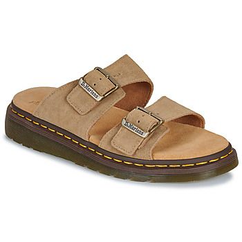 Dr. Martens Sandalias Josef Savannah Tan Bronx Suede para hombre