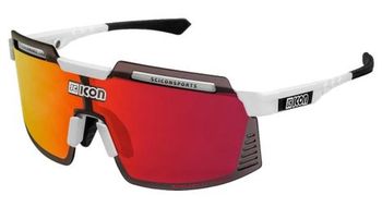 Gafas scicon aerowatt fozamultimirror rojo   blanco