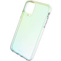 crystal palace iphone 11 pro clear view case - iridescent transparent