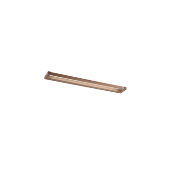 Slim - Aplique Led De Pared De 24 W, Cct 2700k-4000k, L.79,2 Cm, Orientable, 1920 Lm, Ip20 - Perenz - Marrón Metalizado
