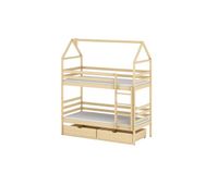 cama alex house estilo moderno dispone de 2 cajones