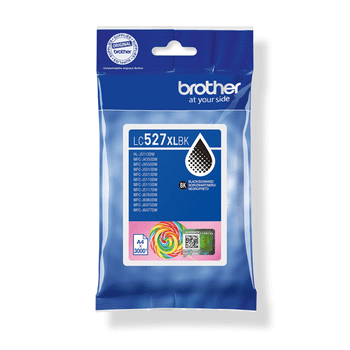 BROTHER Cartucho de tinta negro de larga duracion LC527XLBK 3.000 paginas