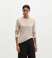 marc opolo para mujer 5000008635 jersey de punto slim beige xl casual lana manga larga
