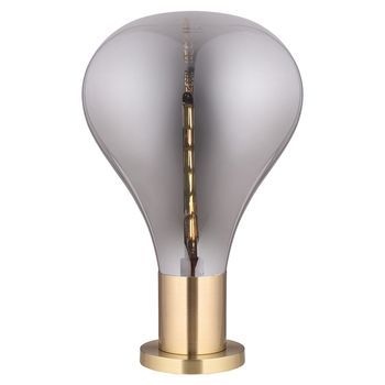 Lámpara De Mesa Lumineca Triz 40x53 Cm Smoky
