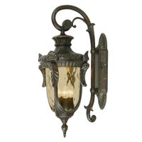 aplique de pared de exterior philadelphia ii 3 luces