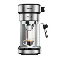 cecotec cafetera express con doble salida cafelizzia steel 1350w brazo portafiltro con dos filtros vaporizador orientable