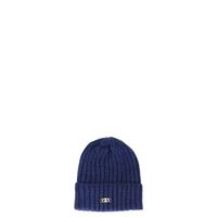 gorro de punto canale blue