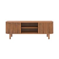 mueble tv de madera de acacia 145 cm