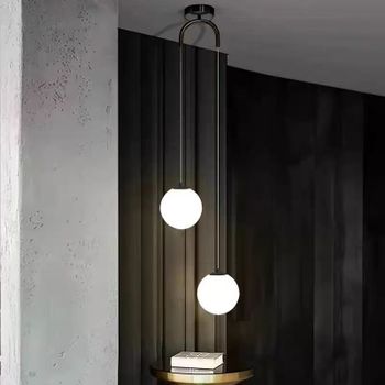 Lámparas Colgantes Modernas de Vidrio para Sala de Estar, Dormitorio, Iluminación Interior, Restaurante, Bar, Decoración del Hogar, Lámpara Colgante Pequeña, Candelabro