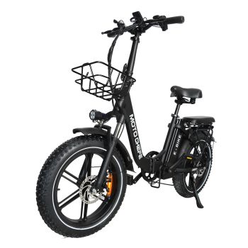 [EU Direct] Bicicleta eléctrica MOTO CHEFE DZ-2030, batería 48V 16Ah, motor 48V 500W, potencia pico 1000W, velocidad máx