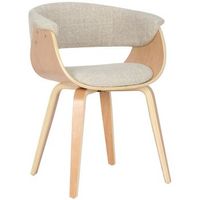 silla bruce tela crema 55x60x75 cm clp