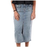 monday premium falda jupe en jean para mujer