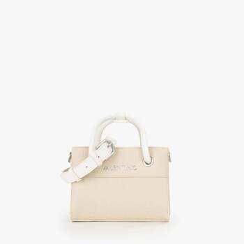 Valentino Bags Bolso de mano Valentino Bolso Shopping Alexia Summer Naturale / Blanco para mujer