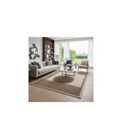 desert mohave - alfombra de lana de color marron - diseno corte y boucle
