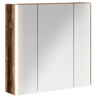 armario con espejo de bano  mueble de bano madera vieja 635 x 155 x 605 cm