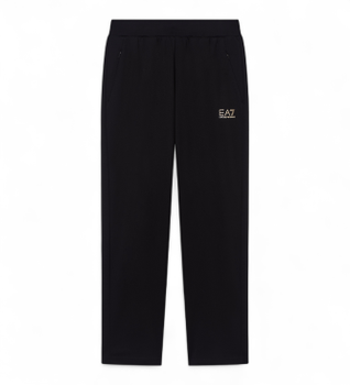 EA7 para hombre. 7M001302_AF21420 Pantalón Soccer M negro (S), Casual, Deportivo, Running, Tenis/Padel, Multideporte, Poliéster