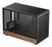 caja deepcool ch260 wood negro madera