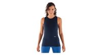 camiseta de tirantes running circle free your mind navy