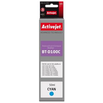 Cartucho de tinta Activejet AB-D100C Cian Alto Rendimiento XL