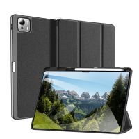 dux ducis funda para tableta con soporte triple para xiaomi pad 6s pro 124 pad 7 ultra de 14 pulgadas con soporte para lapiz optico y apagado automatico