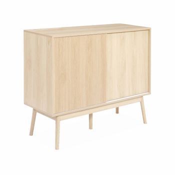 Aparador De Efecto Madera, 115cm, Madera
