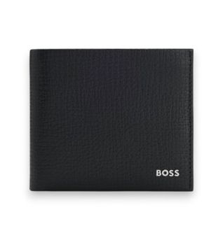 BOSS para hombre. 50573521 Cartera de Piel Derwil negro (OSFA), Casual, Clásico