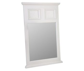 Espejo de madera gris 60x4x90