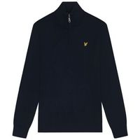 lyle  scott jersey kn2112vc cttn merino qrtr zip jump-z271 dark navy para hombre
