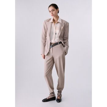 Liu Jo Pantalones Pantalones mélange con cremallera para mujer