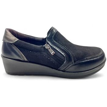 Timbos Náuticos Deportiva cuña interior de mujer negro 132063 para mujer