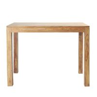 mesa alta de comedor de sheesham macizo de 150 cm