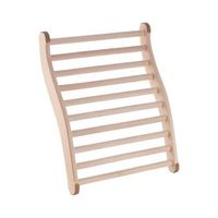 respaldo ergo lumbar ajuste madera 15mm saunafit