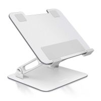 aisens soporte portatiltableta aluminio 7-13 ajustable plegable plata antideslizante
