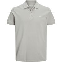 jack  jones polo 12260947 jwhjxj polo ss mp light grey melange para hombre