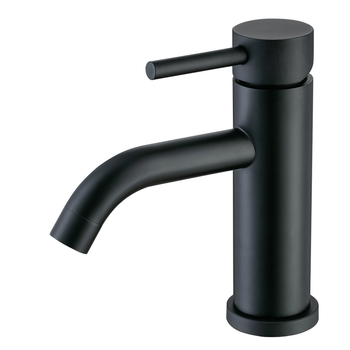 Grifo Lavabo Negro, Grifo De Baño, Mezclador Monomando - Lomazoo Nova