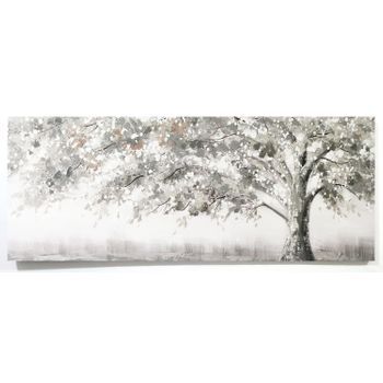 Cuadro Lienzo - Pintura Original Árbol 150x50cm