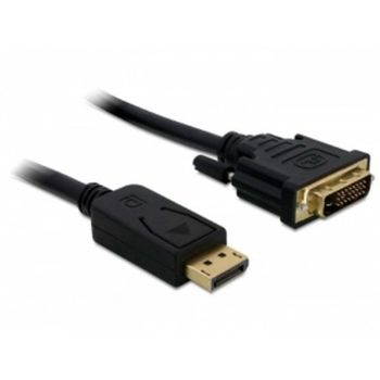 Cable DeLOCK DisplayPort a DVI-D 3 m Negro Macho/Macho