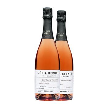 Júlia Bernet Espumoso Rosado Brut Nature 75 Cl 12% Vol. (pack De 2 Unidades)