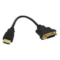 cable adaptador hdmi macho a dvi hembra 02 m negro dlh dy-tu5036