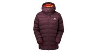 chaqueta de plumon para mujer mountain equipment senja violeta